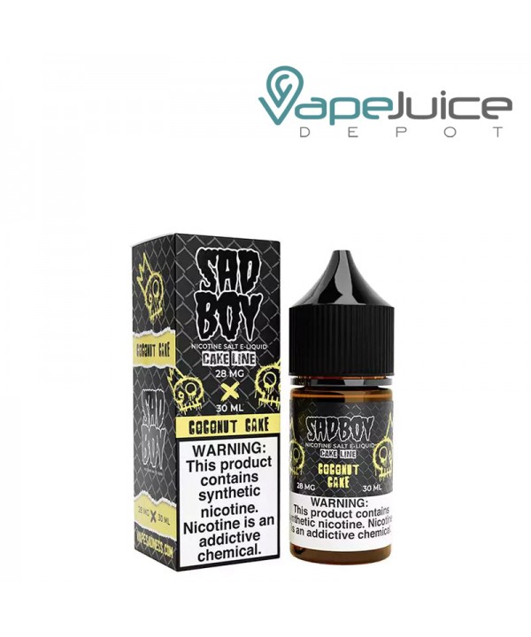 Coconut Cake Salt SadBoy eLiquid 30ml