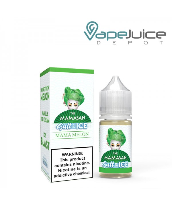 Mama Melon Ice Salt The Mamasan eLiquid 30ml