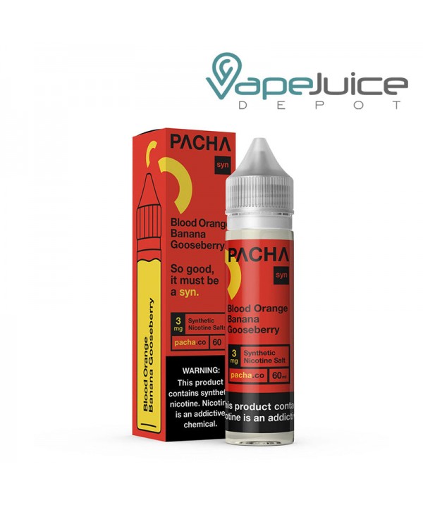 Blood Orange Banana Gooseberry PachaMama TFN 60ml
