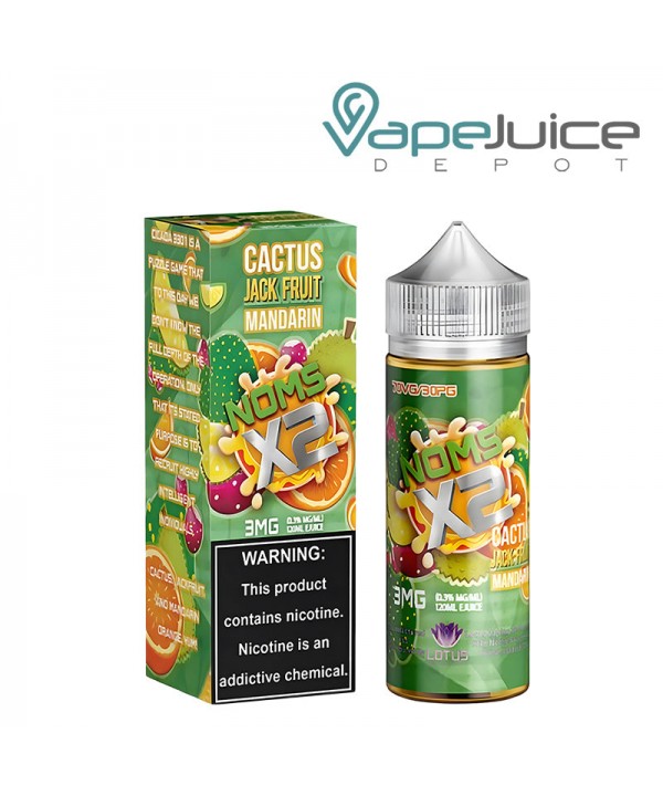Cactus Jackfruit Mandarin NOMS X2 120ml