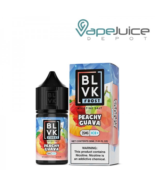 Peachy Guava Salt BLVK Frost 30ml