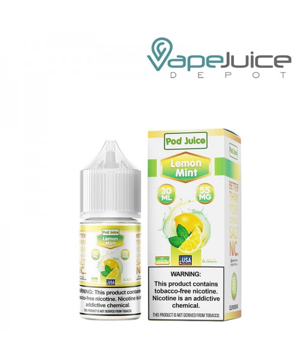 Lemon Mint Pod Juice TFN Salt 30ml