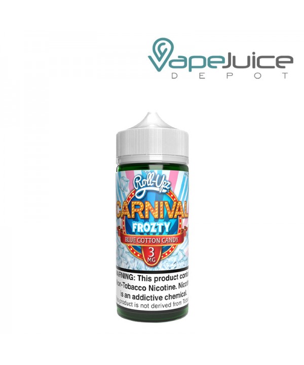 Blue Cotton Candy Frozty Carnival Roll Upz 100ml