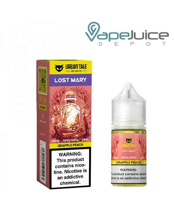 Grapple Peach Urban Tale x Lost Mary Salt 30ml