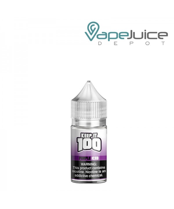 Purple Iced Keep It 100 TFN Salt 30ml