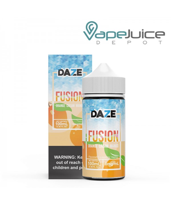ICED Orange Cream Mango 7 Daze Fusion 100ml