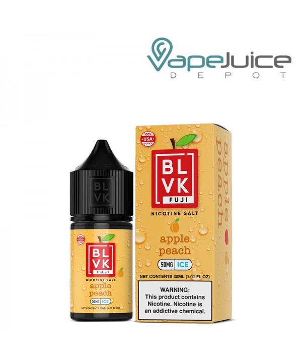 Apple Peach Ice BLVK Fuji Salt 30ml