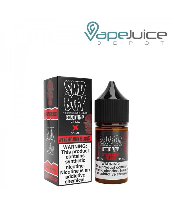 Strawberry Blood Salt SadBoy eLiquid 30ml