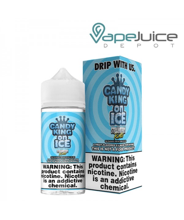Iced Strawberry Rolls Candy King eLiquid 100ml