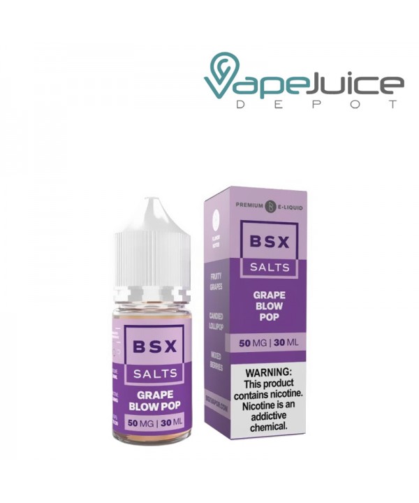Grape Blow Pop BSX Salts 30ml