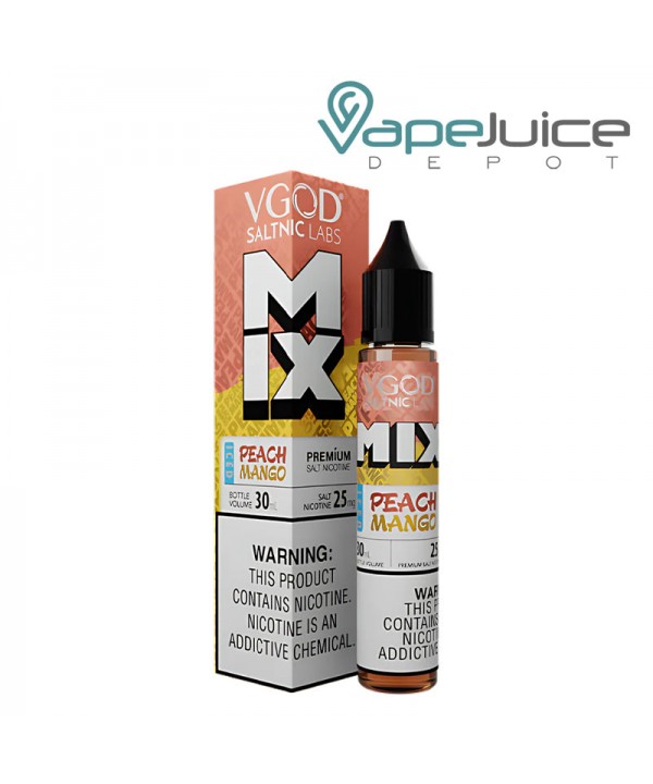 Iced Peach Mango Mix VGOD SaltNic 30ml