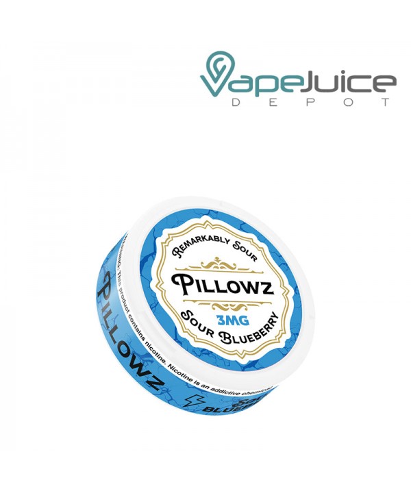 Pillowz Nicotine Pouches Sour Blueberry