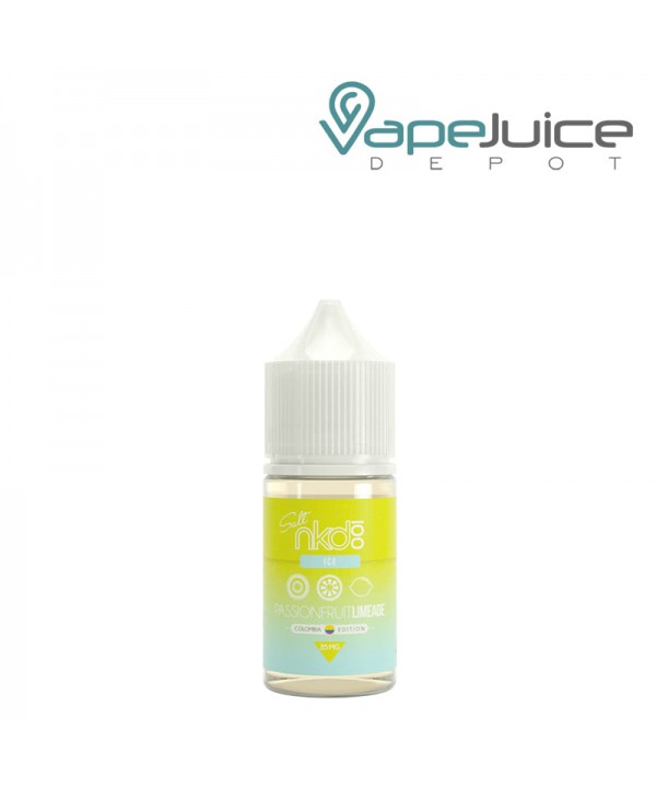 Passionfruit Limeade Ice Salt Naked 100 Colombia Edition 30ml