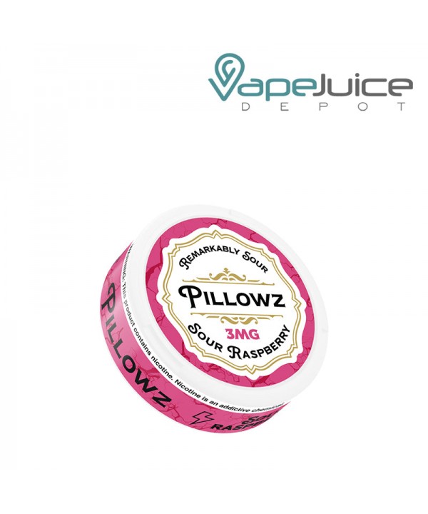 Pillowz Nicotine Pouches Sour Raspberry
