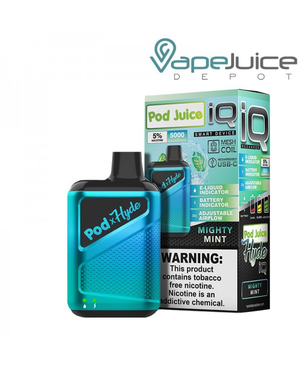 Pod Juice X Hyde IQ Disposable 5000 Puffs