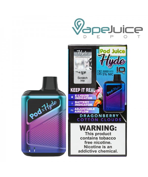 Pod Juice X Hyde IQ Disposable 5000 Puffs