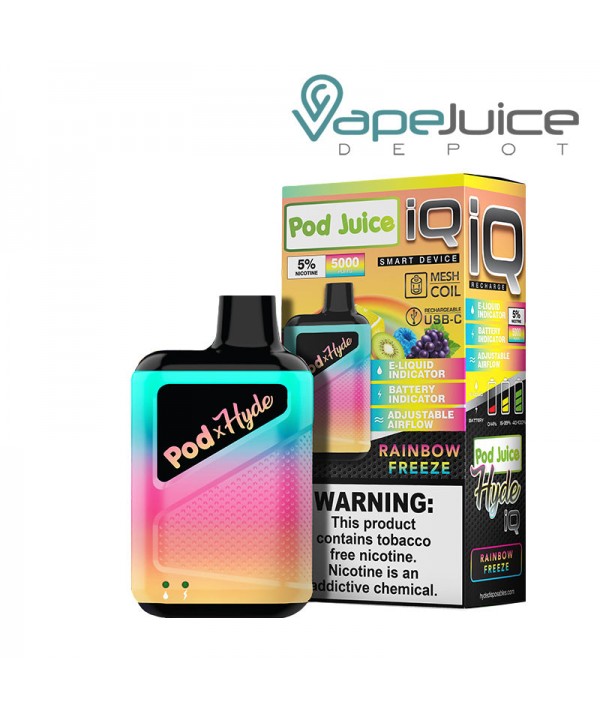 Pod Juice X Hyde IQ Disposable 5000 Puffs