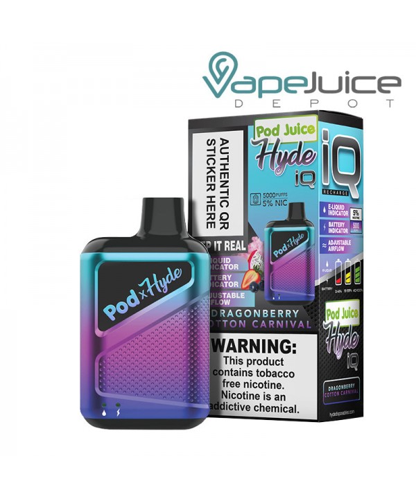Pod Juice X Hyde IQ Disposable 5000 Puffs
