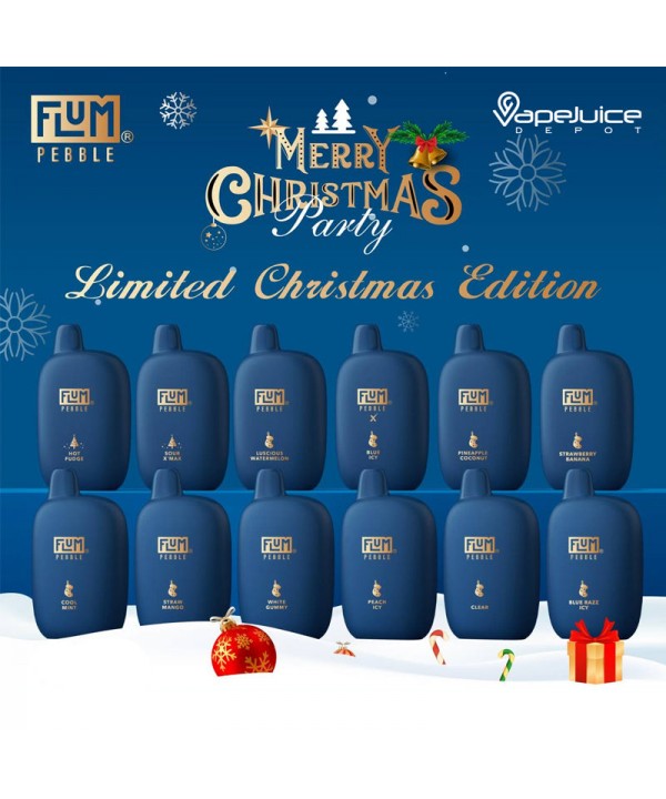 Flum Pebble 6000 Limited Christmas Edition