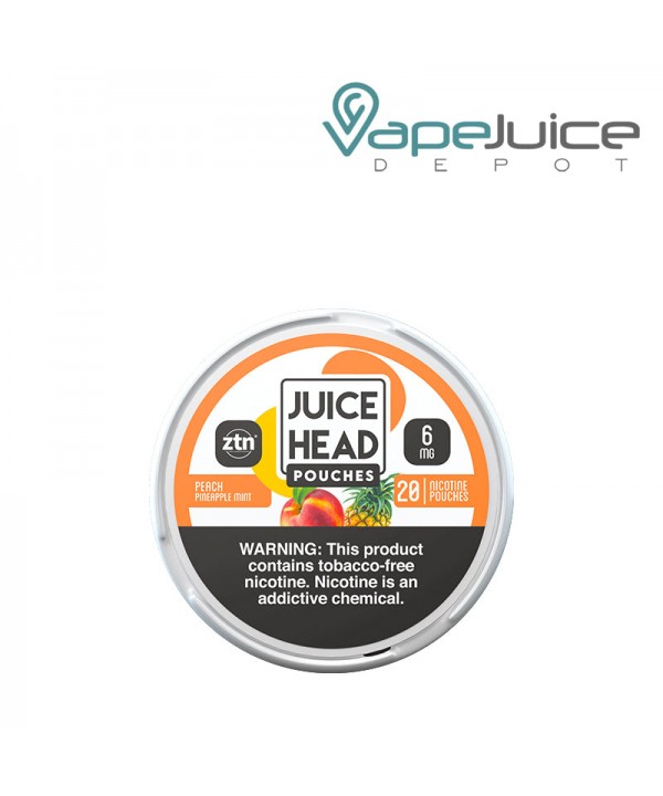 Juice Head Pouches Peach Pineapple Mint