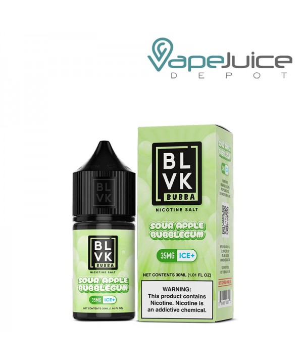 Sour Apple Bubblegum BLVK Bubba Salt 30ml