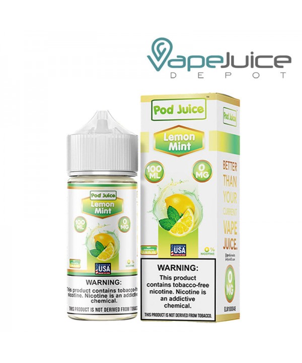 Lemon Mint Pod Juice TFN 100ml