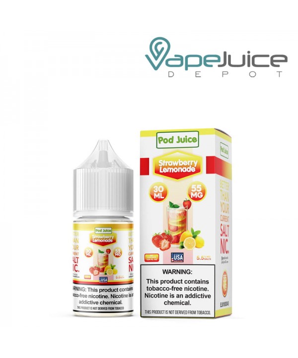 Strawberry Lemonade Pod Juice TFN Salt 30ml