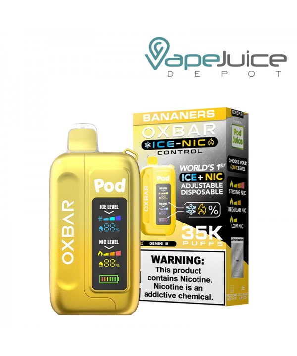 OXBAR Ice-Nic Control 35K Disposable