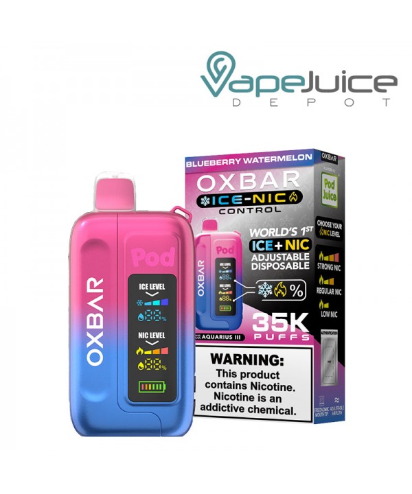 OXBAR Ice-Nic Control 35K Disposable