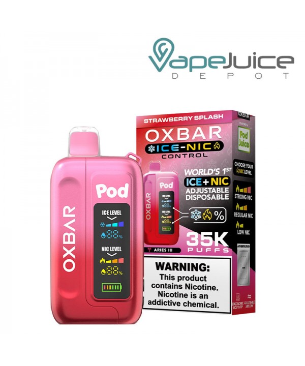 OXBAR Ice-Nic Control 35K Disposable