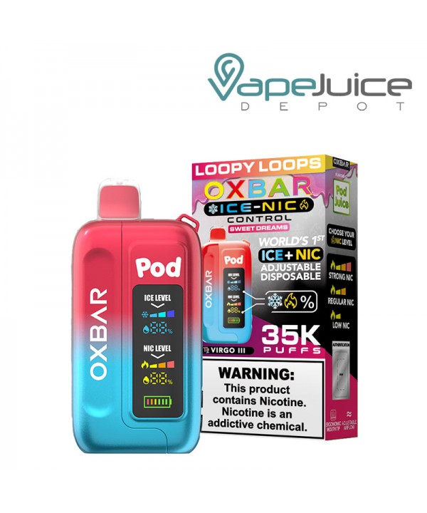 OXBAR Ice-Nic Control 35K Disposable