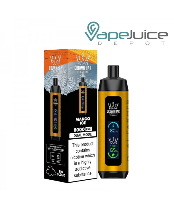 AL Fakher Crown Bar 8000 Pro Disposable