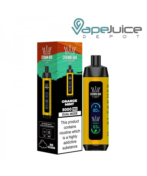 AL Fakher Crown Bar 8000 Pro Disposable