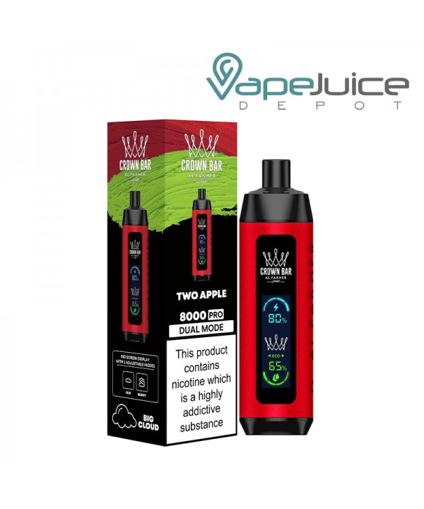 AL Fakher Crown Bar 8000 Pro Disposable