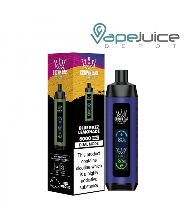AL Fakher Crown Bar 8000 Pro Disposable