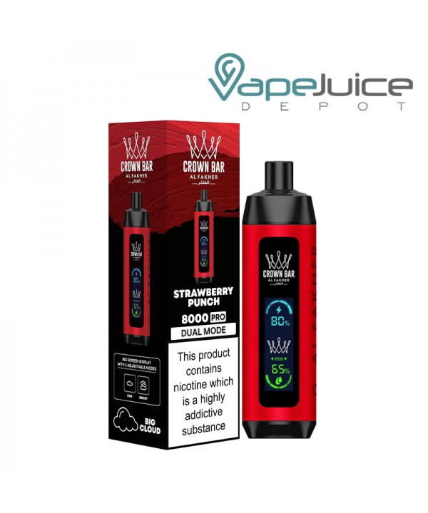 AL Fakher Crown Bar 8000 Pro Disposable