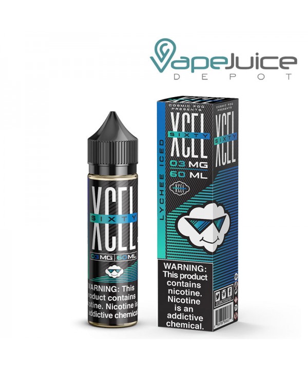 XCEL Sixty Lychee Iced Cosmic Fog 60ml