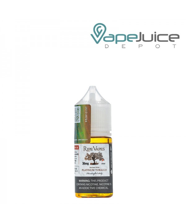 San Juan Platinum Tobacco Saltz Ripe Vapes 30ml