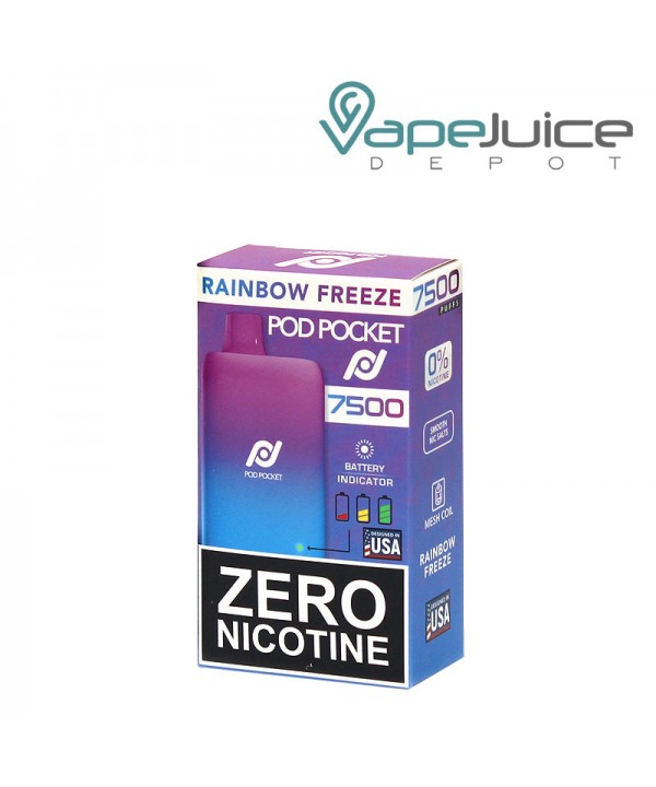 Pod Pocket 7500 Zero Nicotine Disposable
