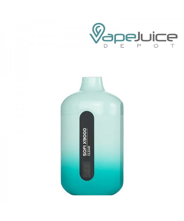 SOFI X9000 Zero Nicotine Clear Disposable