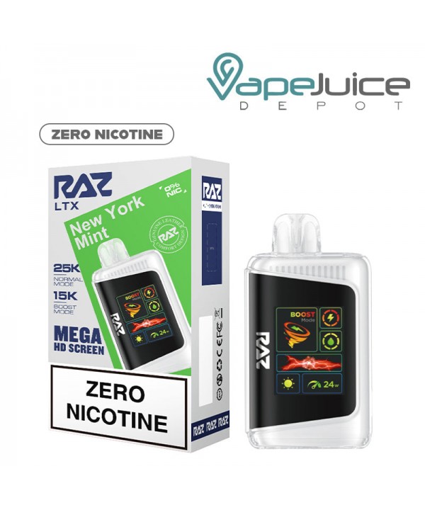 RAZ LTX 25K Zero Nicotine Disposable