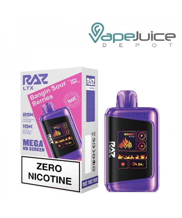 RAZ LTX 25K Zero Nicotine Disposable