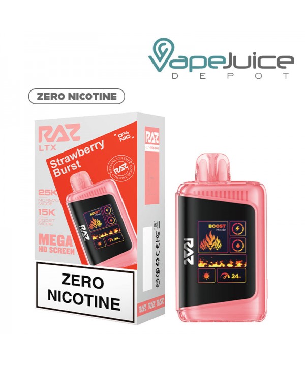 RAZ LTX 25K Zero Nicotine Disposable